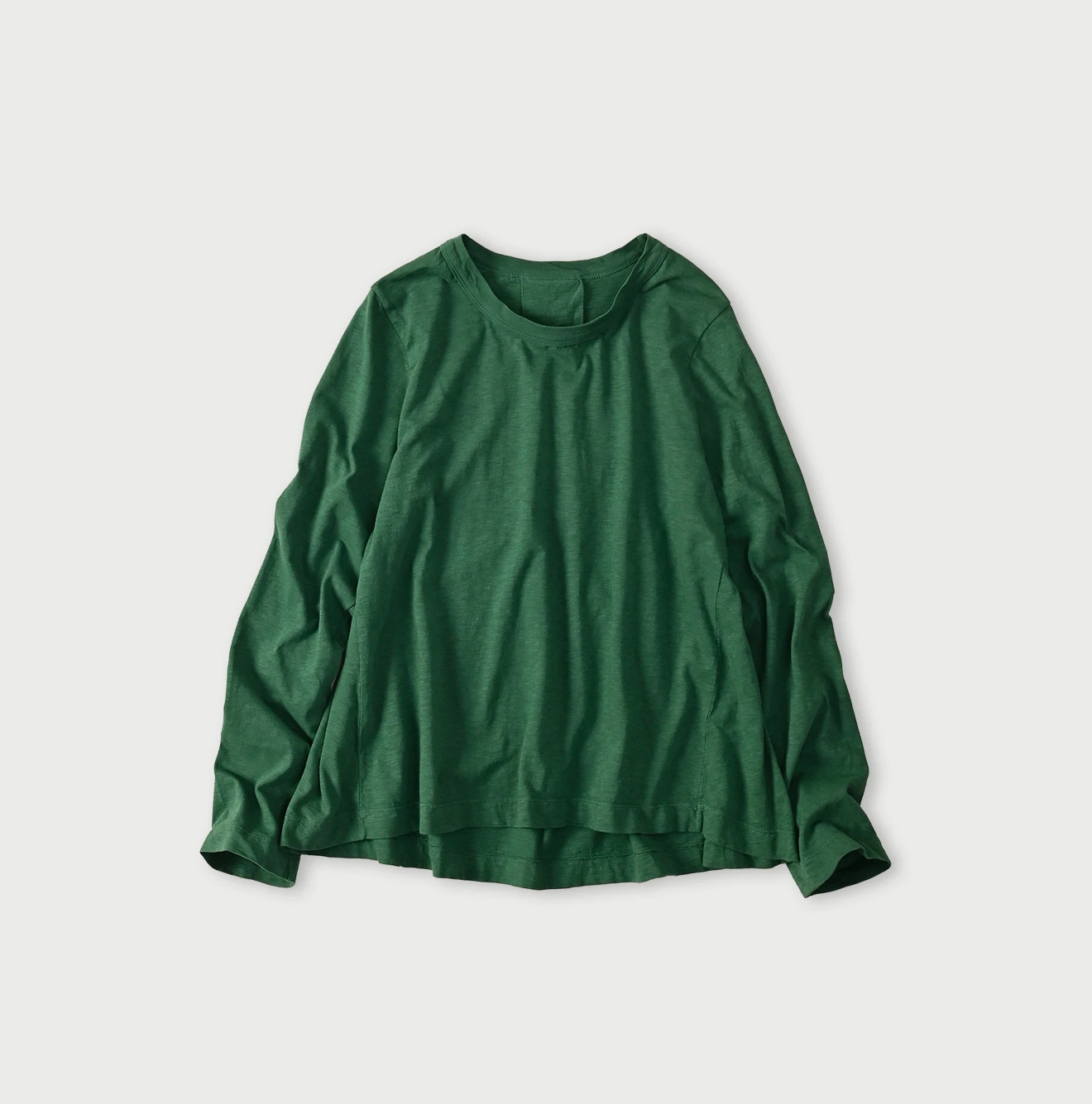 45R(フォーティファイブアール) |天竺のフレア比女Tシャツ