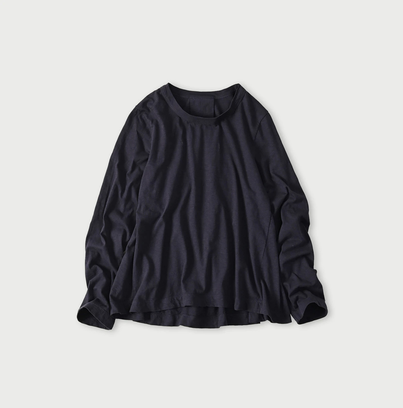 45R(フォーティファイブアール) |天竺のフレア比女Tシャツ