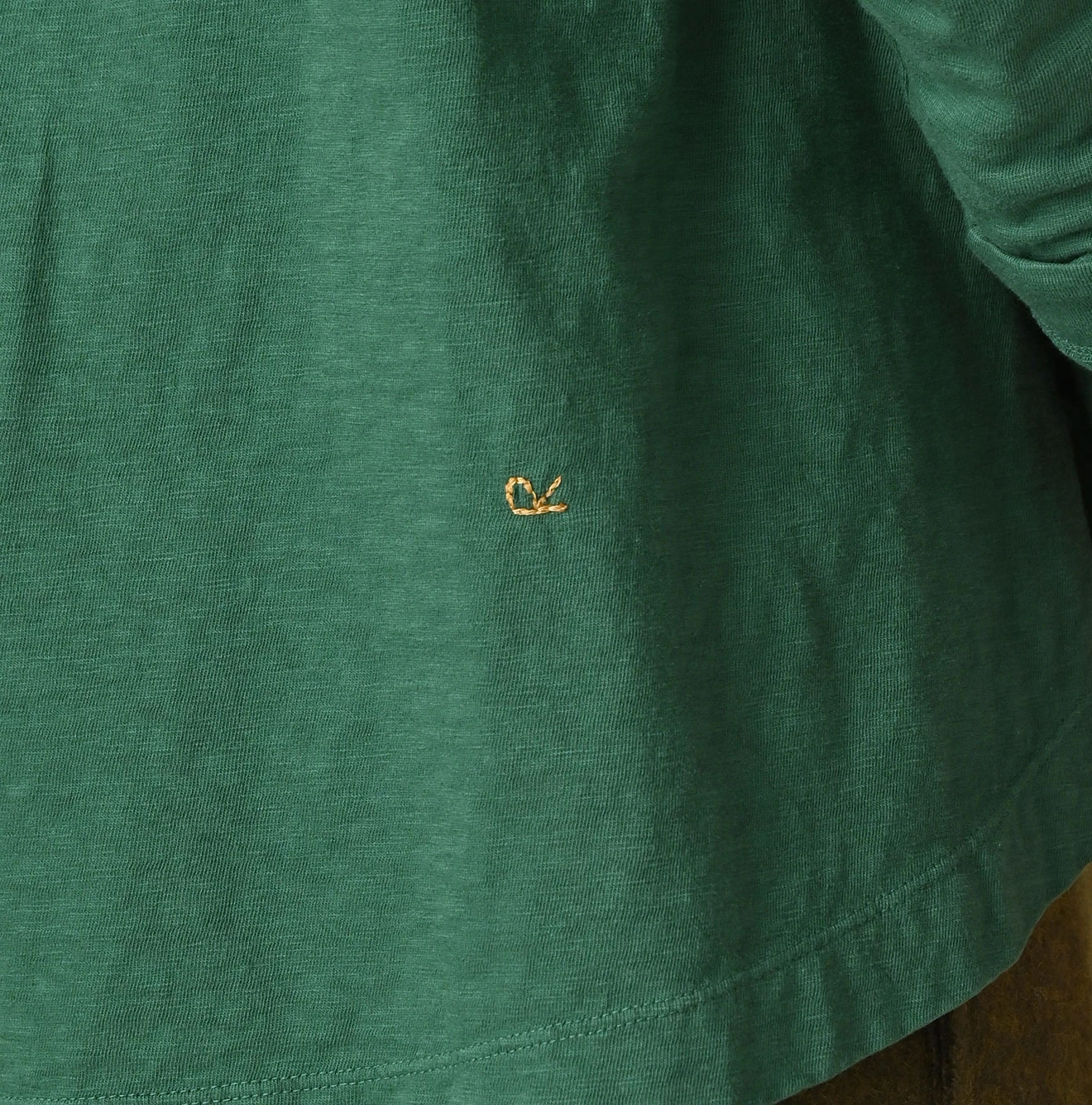 45R(フォーティファイブアール) |天竺のフレア比女Tシャツ