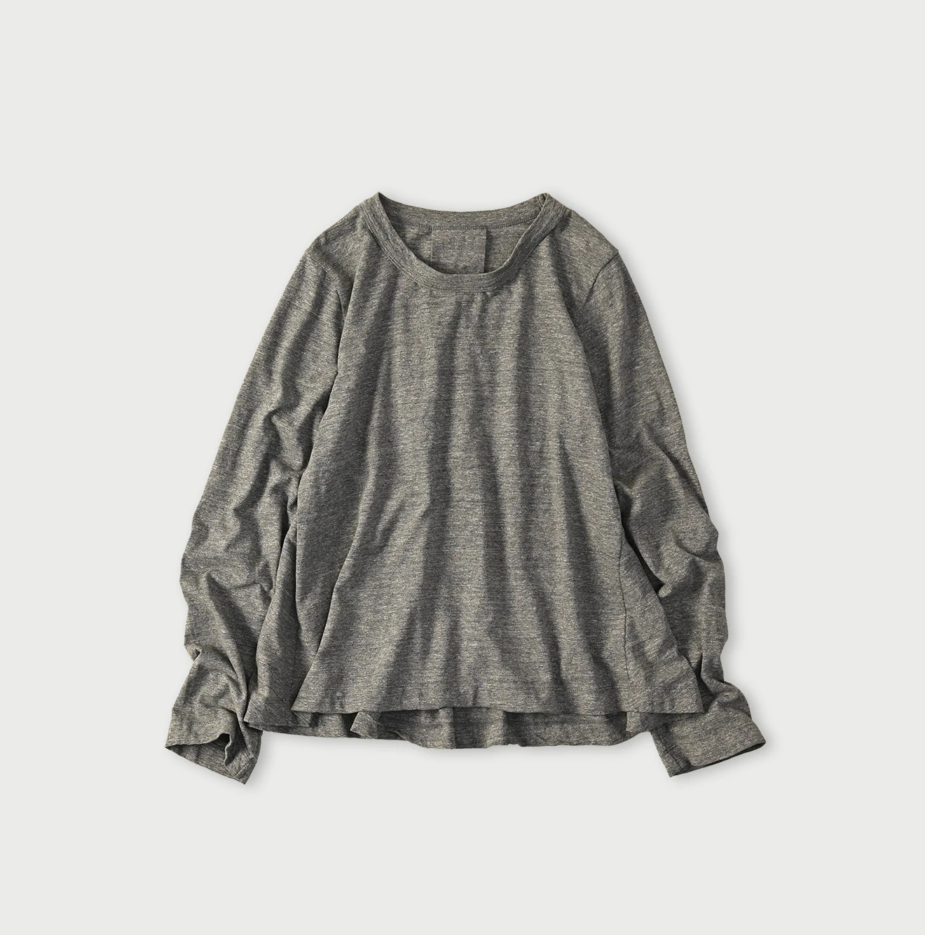 45R(フォーティファイブアール) |天竺のフレア比女Tシャツ（トップ）