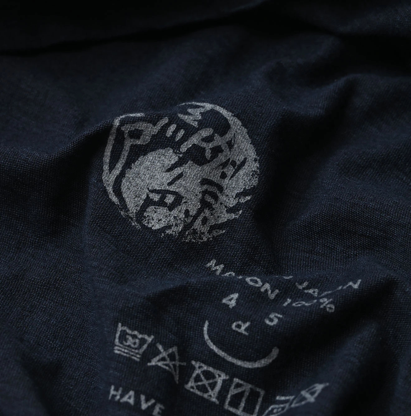 45R(フォーティファイブアール) |天竺の908海比古Tシャツ（インディゴ）