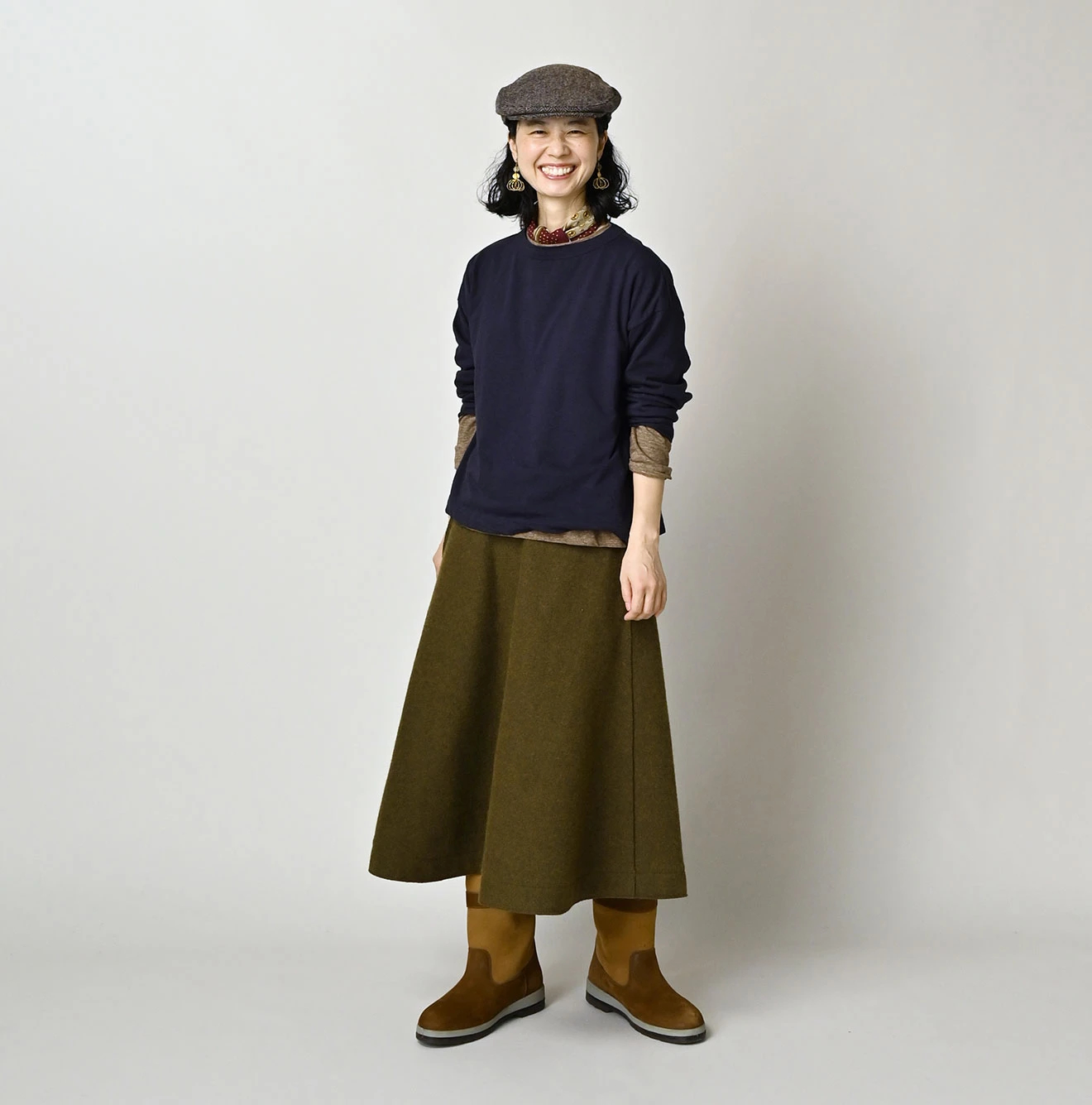 45R(フォーティファイブアール) |天竺のM比女Tシャツ