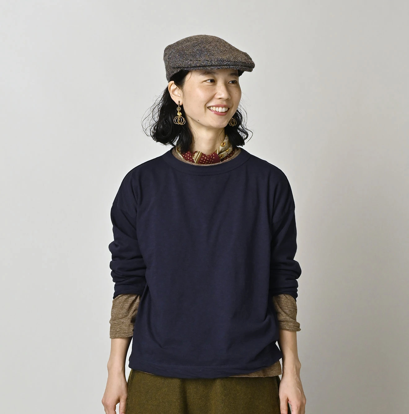 45R(フォーティファイブアール) |天竺のM比女Tシャツ