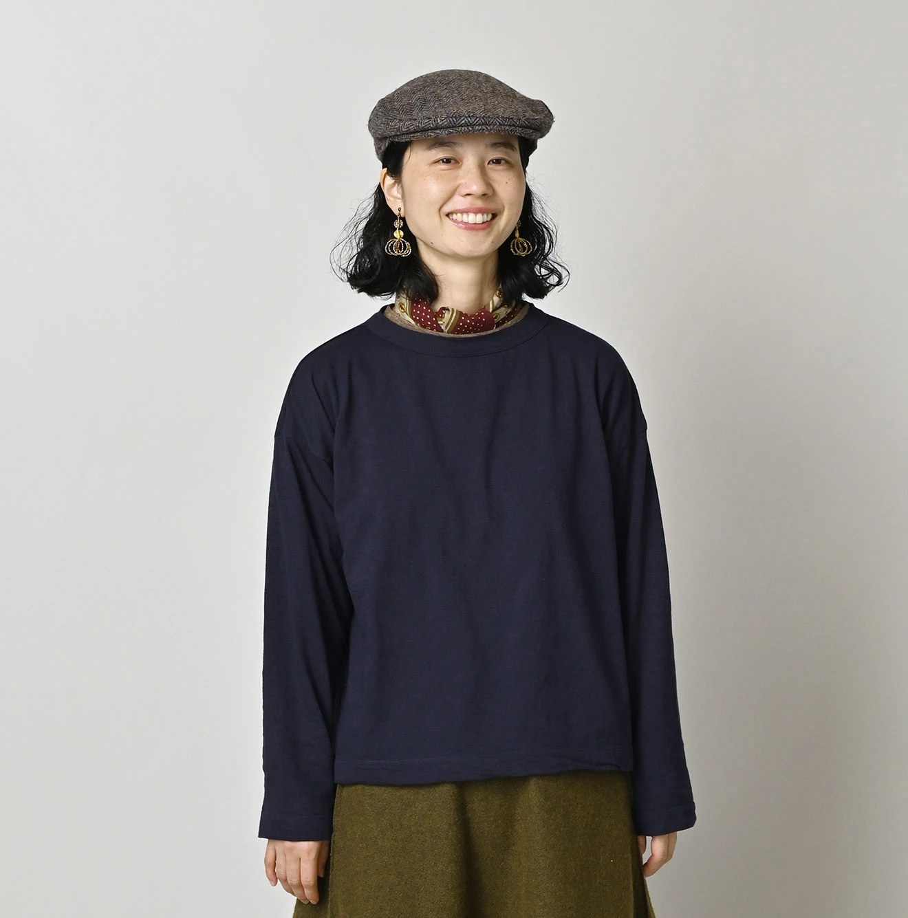 45R(フォーティファイブアール) |天竺のM比女Tシャツ
