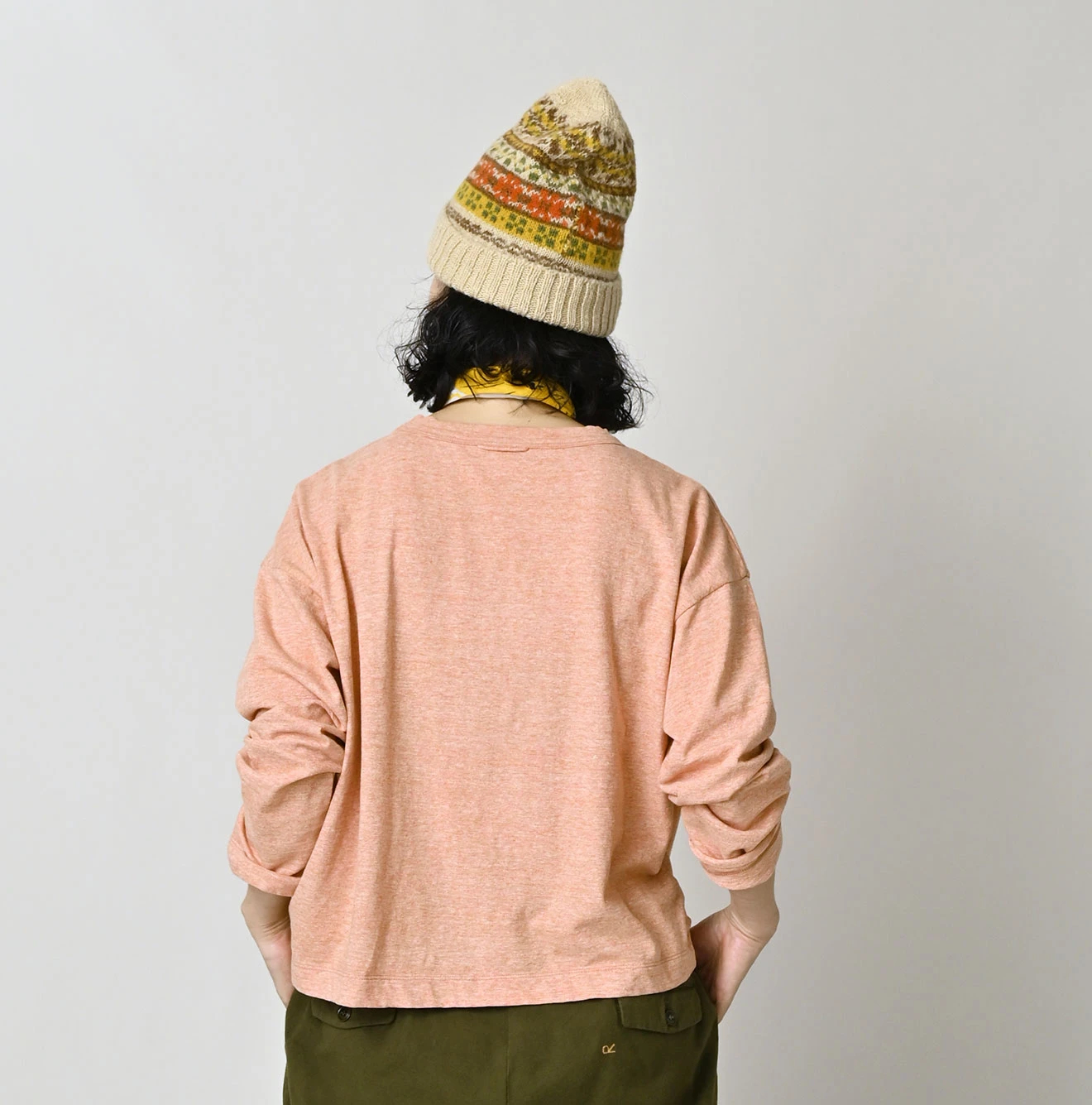 45R(フォーティファイブアール) |天竺のM比女Tシャツ（トップ）