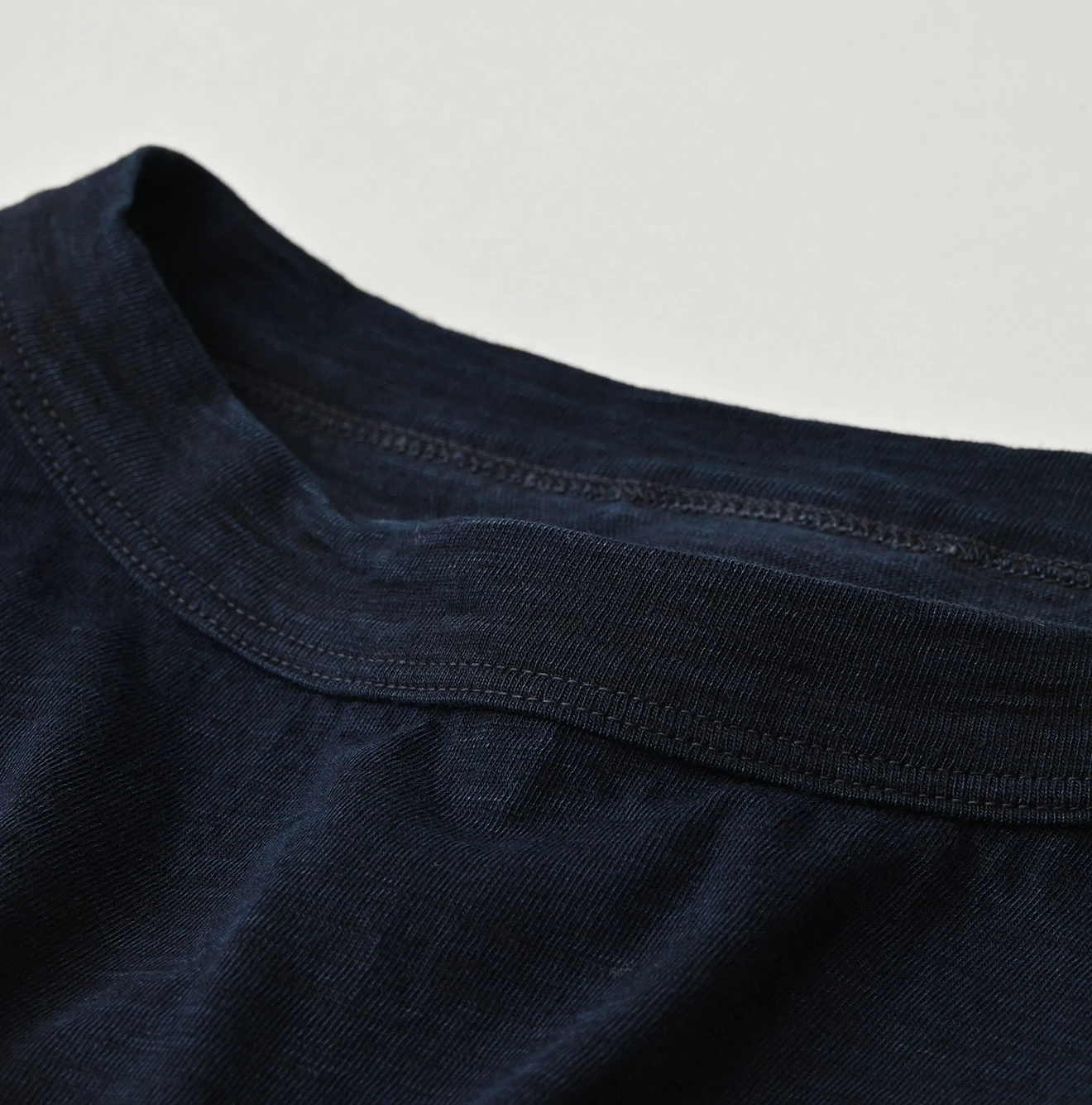 45R(フォーティファイブアール) |天竺のM比女Tシャツ（インディゴ）