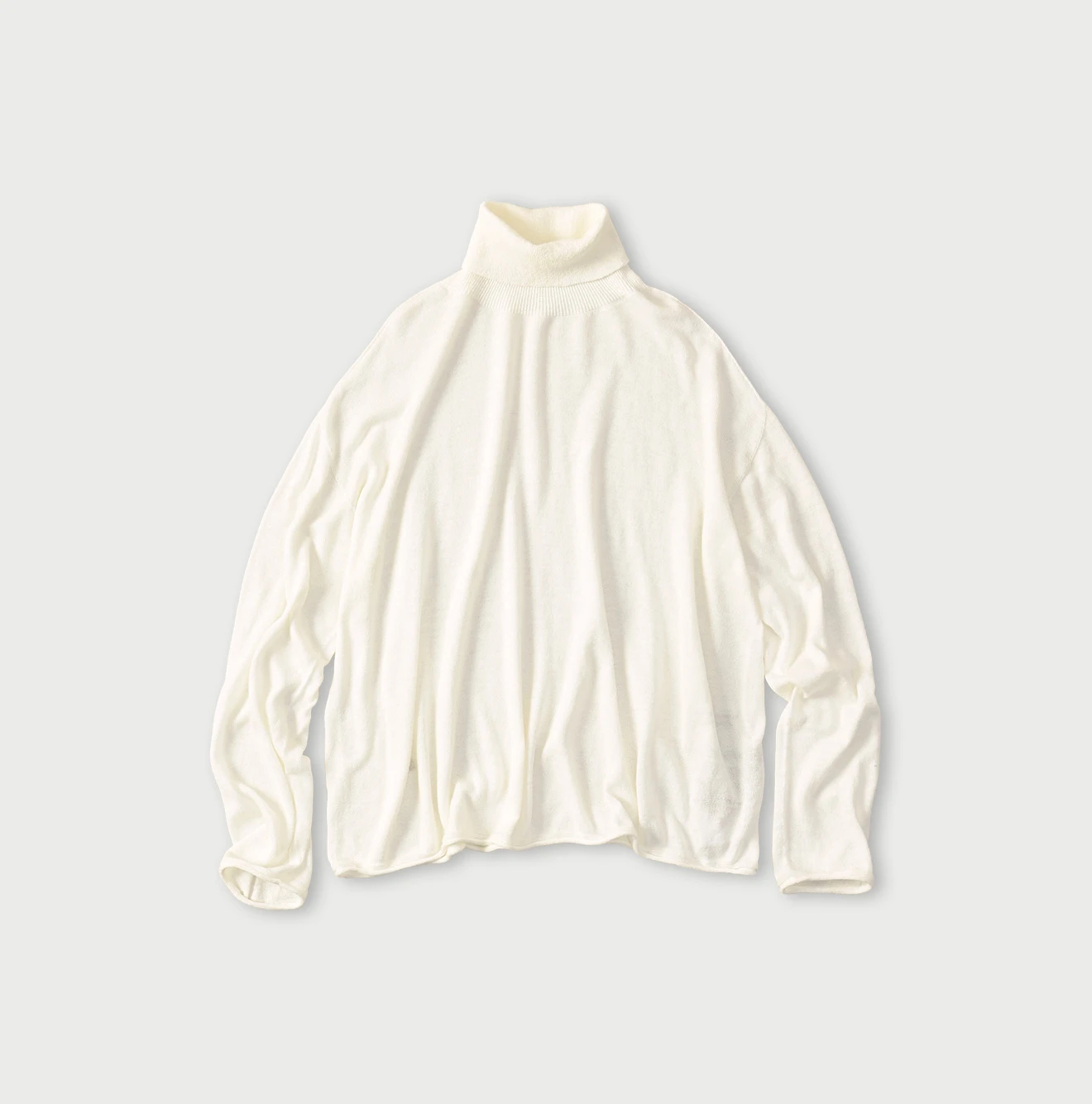 45R（フォーティファイブアール）| 超ガーゼの908タートル Sweater