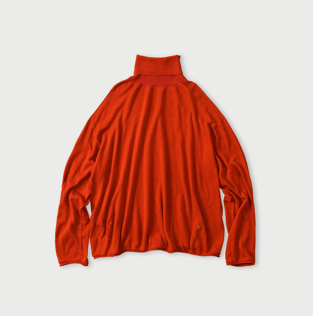 45R★超ガーゼのタートルネックＴシャツ 薄ピンク 45R（フォーティファイブアール）| 超ガーゼの908タートル Sweater