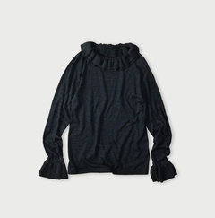 45R（フォーティファイブアール）| 超ガーゼのフリルTシャツ