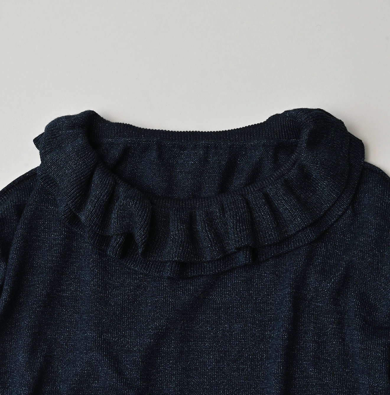 45R（フォーティファイブアール）| 超ガーゼのフリルTシャツ