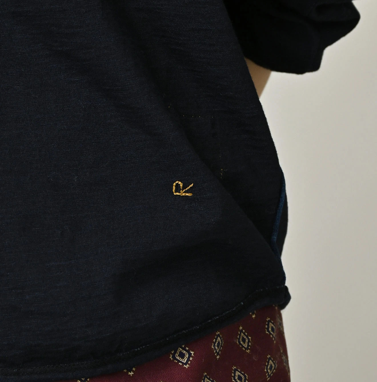 45R(フォーティファイブアール) |天竺の908山比古Tシャツ（インディゴ）