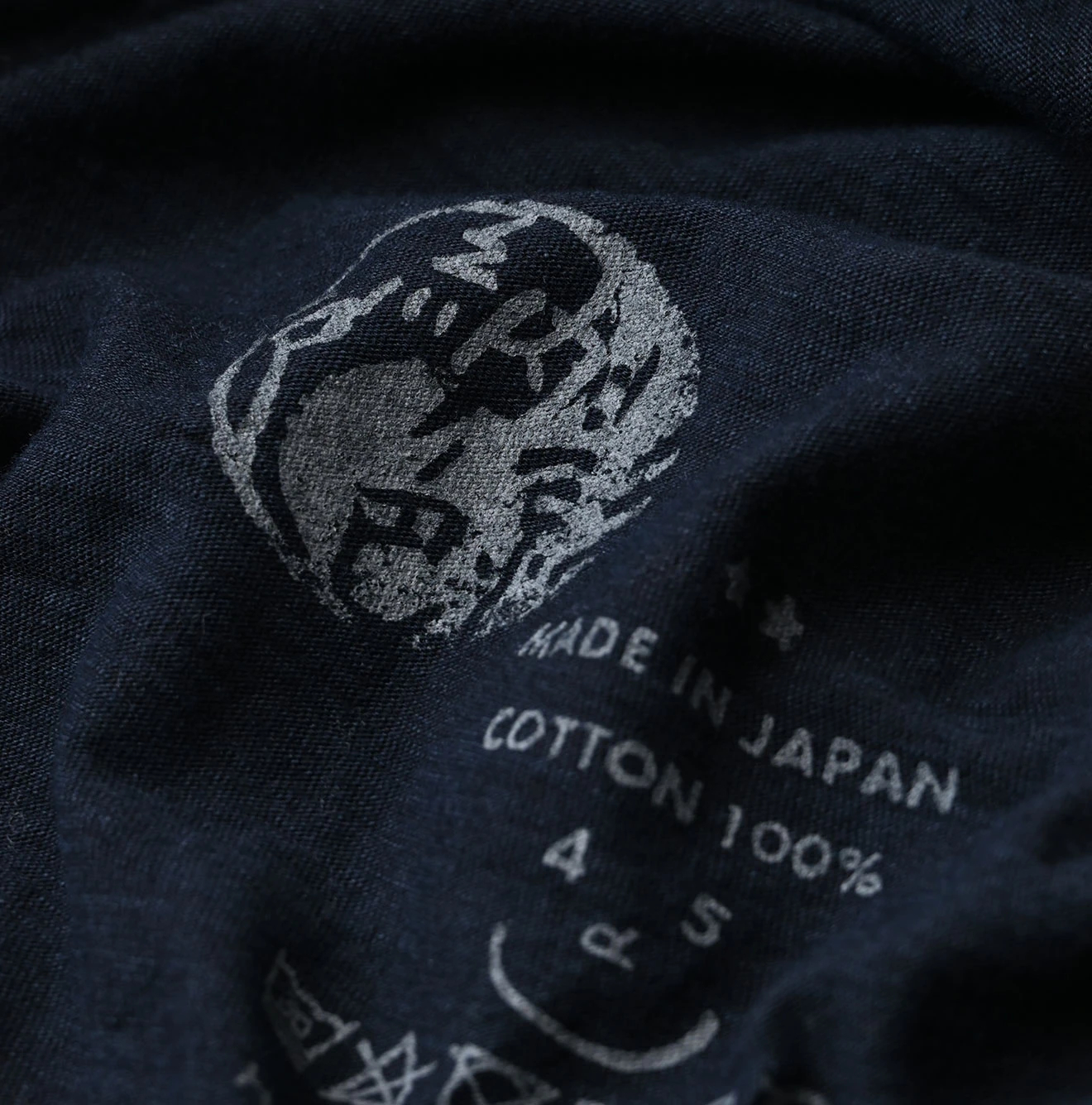 45R(フォーティファイブアール) |天竺の908山比古Tシャツ（インディゴ）