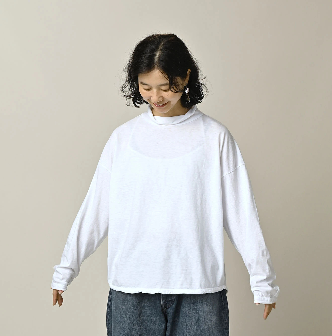 45R(フォーティファイブアール) |天竺の908山比古Tシャツ（インディゴ）