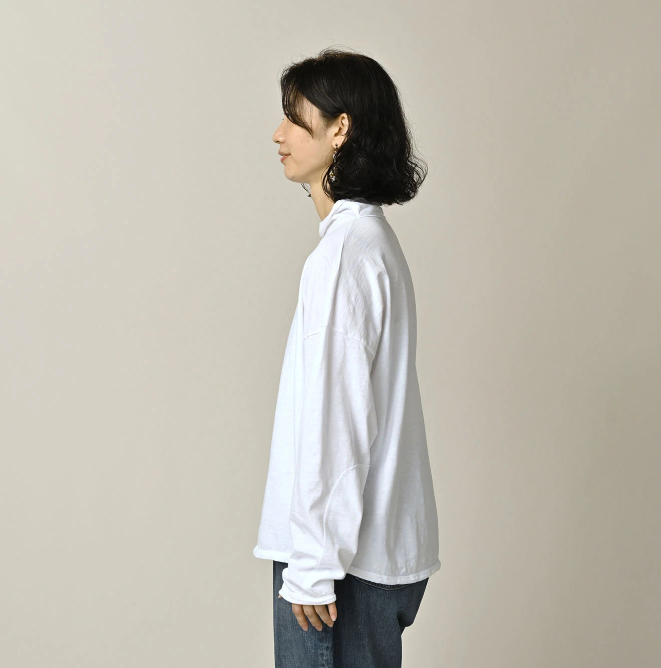 45R(フォーティファイブアール) |天竺の908山比古Tシャツ（インディゴ）