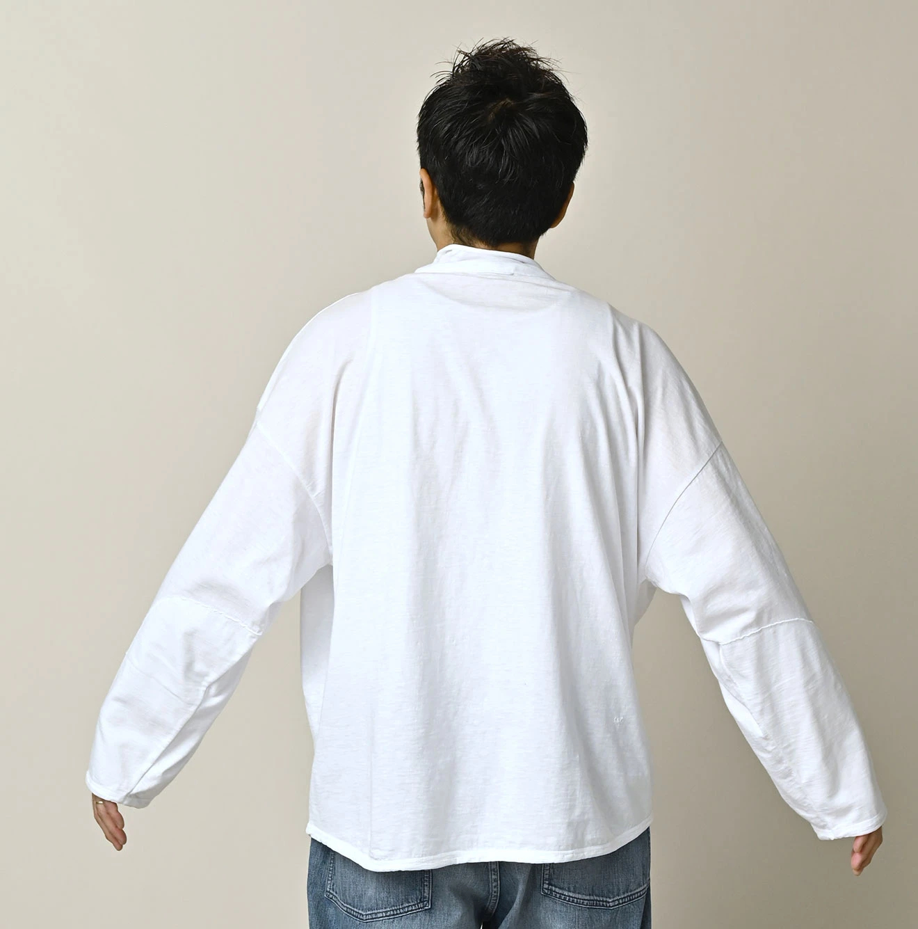 45R(フォーティファイブアール) |天竺の908山比古Tシャツ（インディゴ）