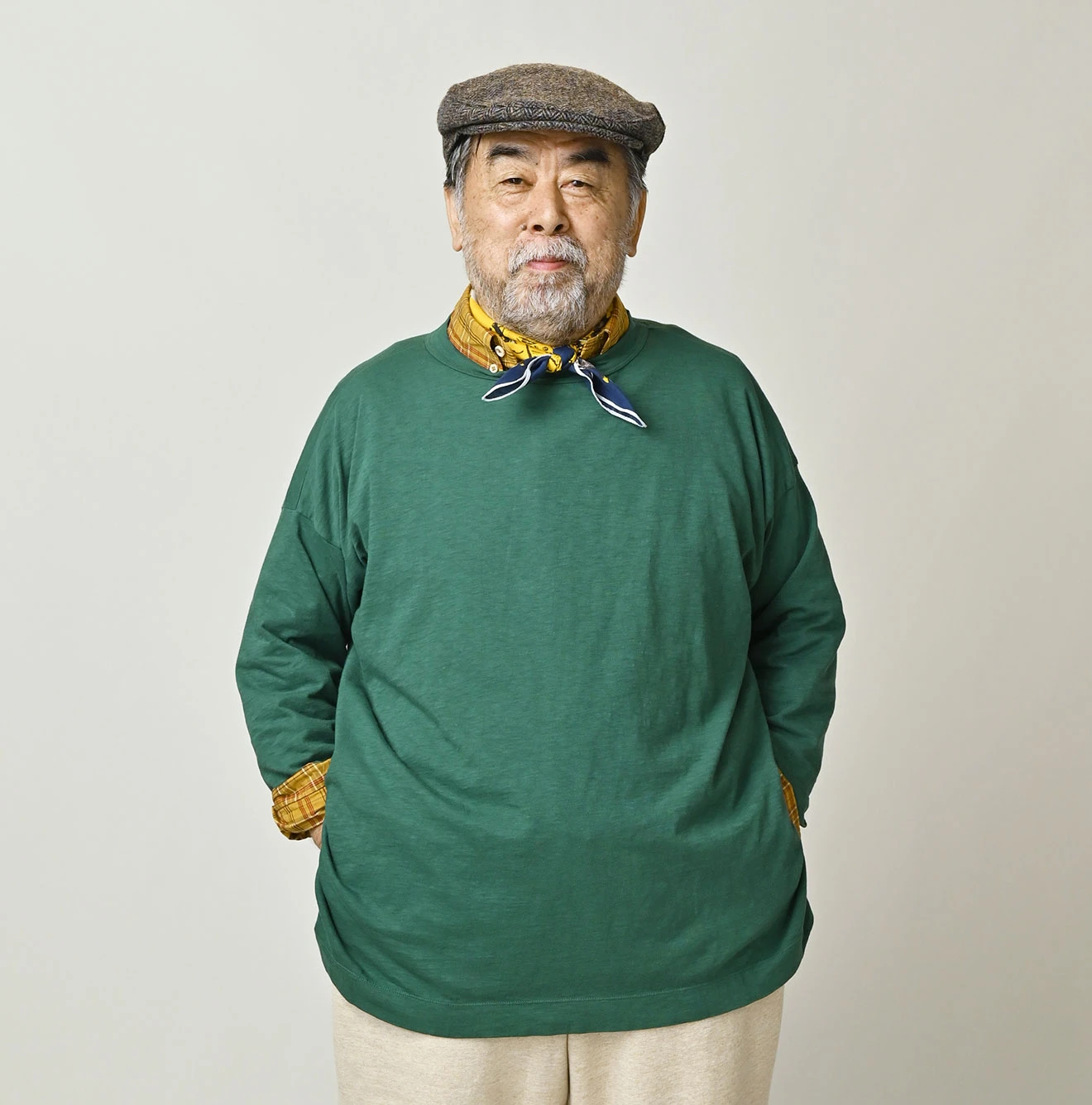 45R(フォーティファイブアール) |天竺の908ビッグスリット比古Tシャツ
