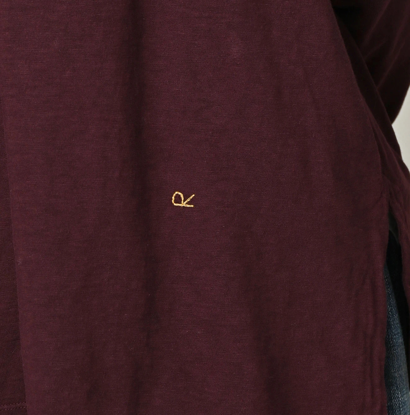 45R(フォーティファイブアール) |天竺の908ビッグスリット比古Tシャツ