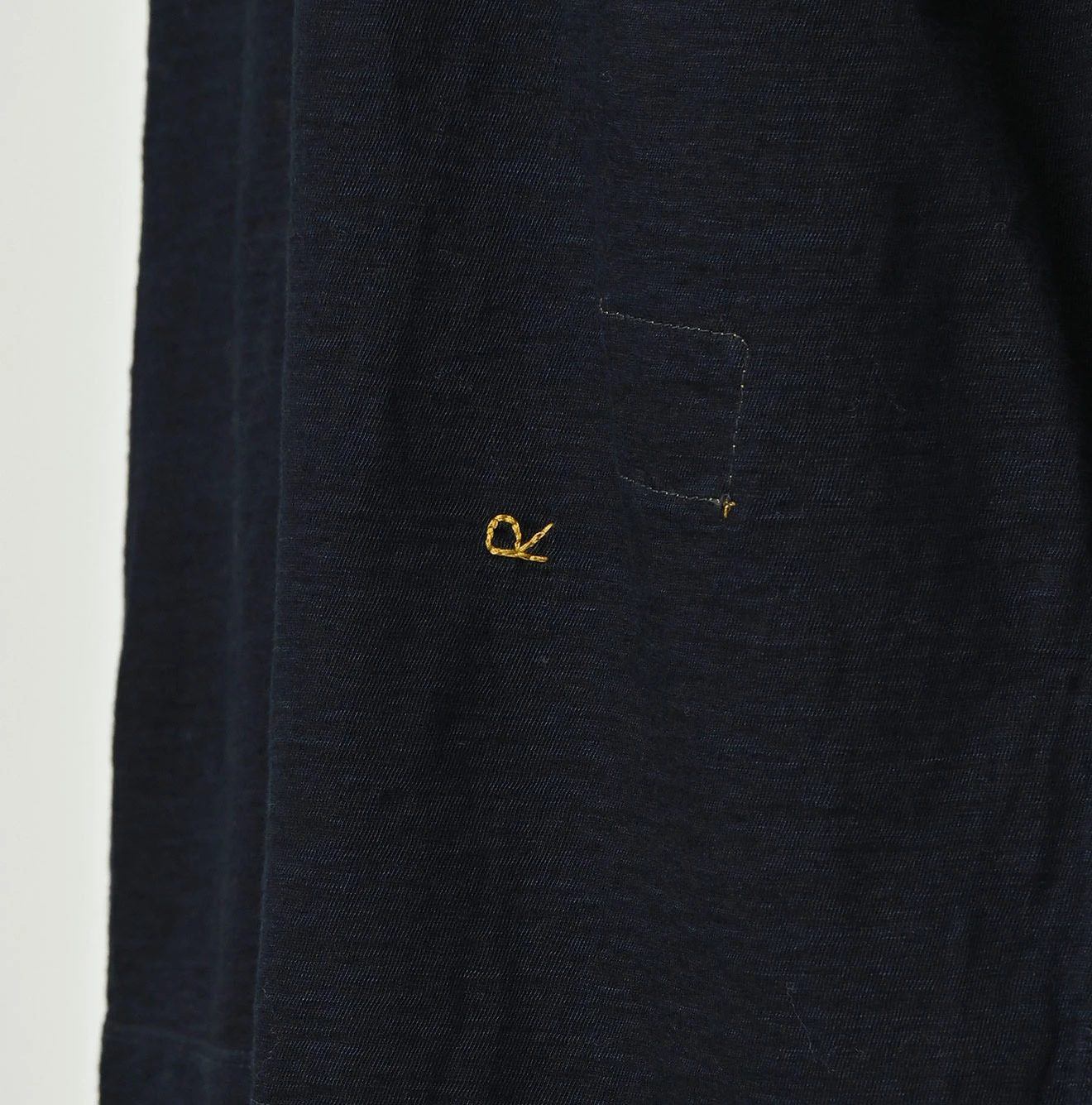 45R(フォーティファイブアール) |天竺の908ビッグスリット比古Tシャツ（インディゴ）