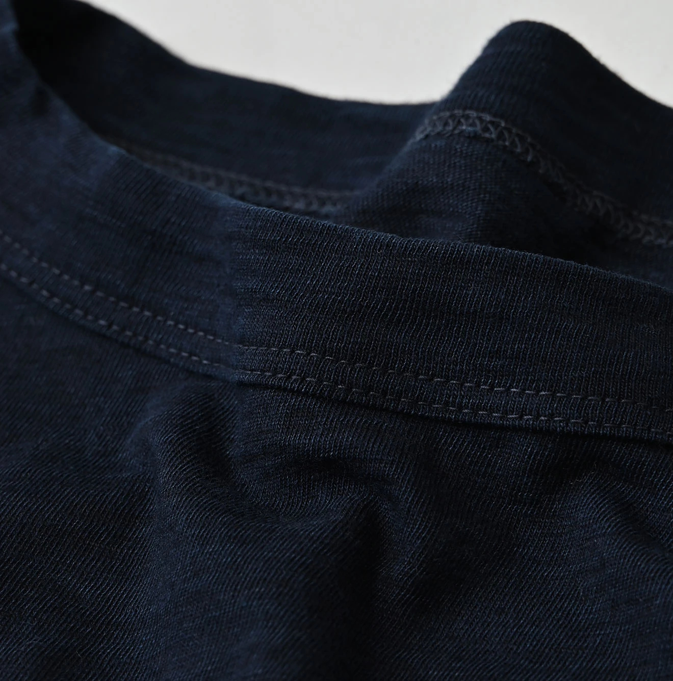 45R(フォーティファイブアール) |天竺の908ビッグスリット比古Tシャツ（インディゴ）