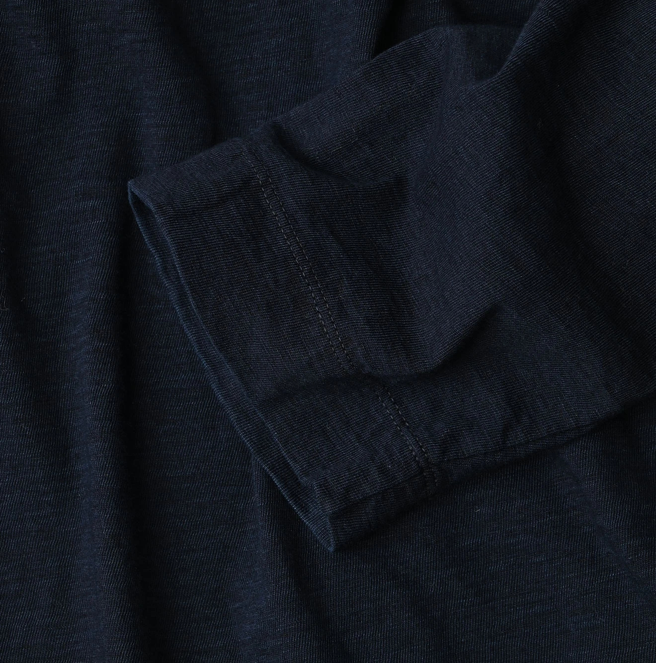 45R(フォーティファイブアール) |天竺の908ビッグスリット比古Tシャツ（インディゴ）