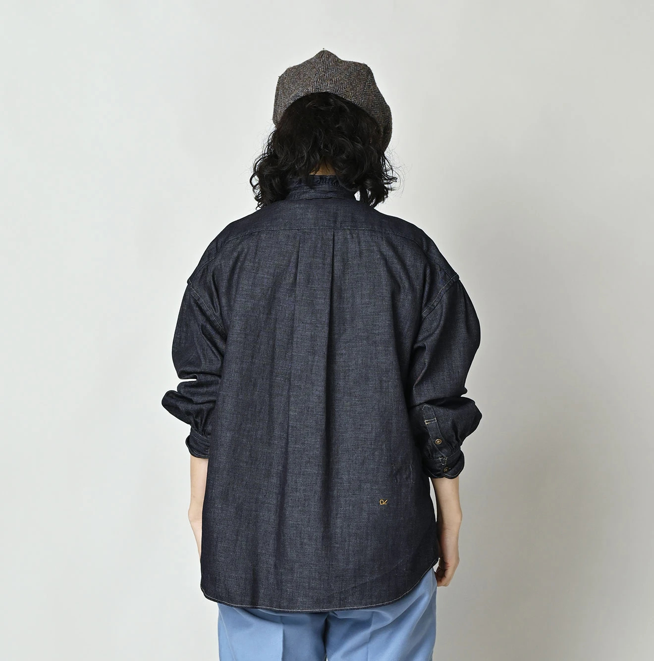 45R（フォーティファイブアール）| 45プチデニムのボウタイ長袖