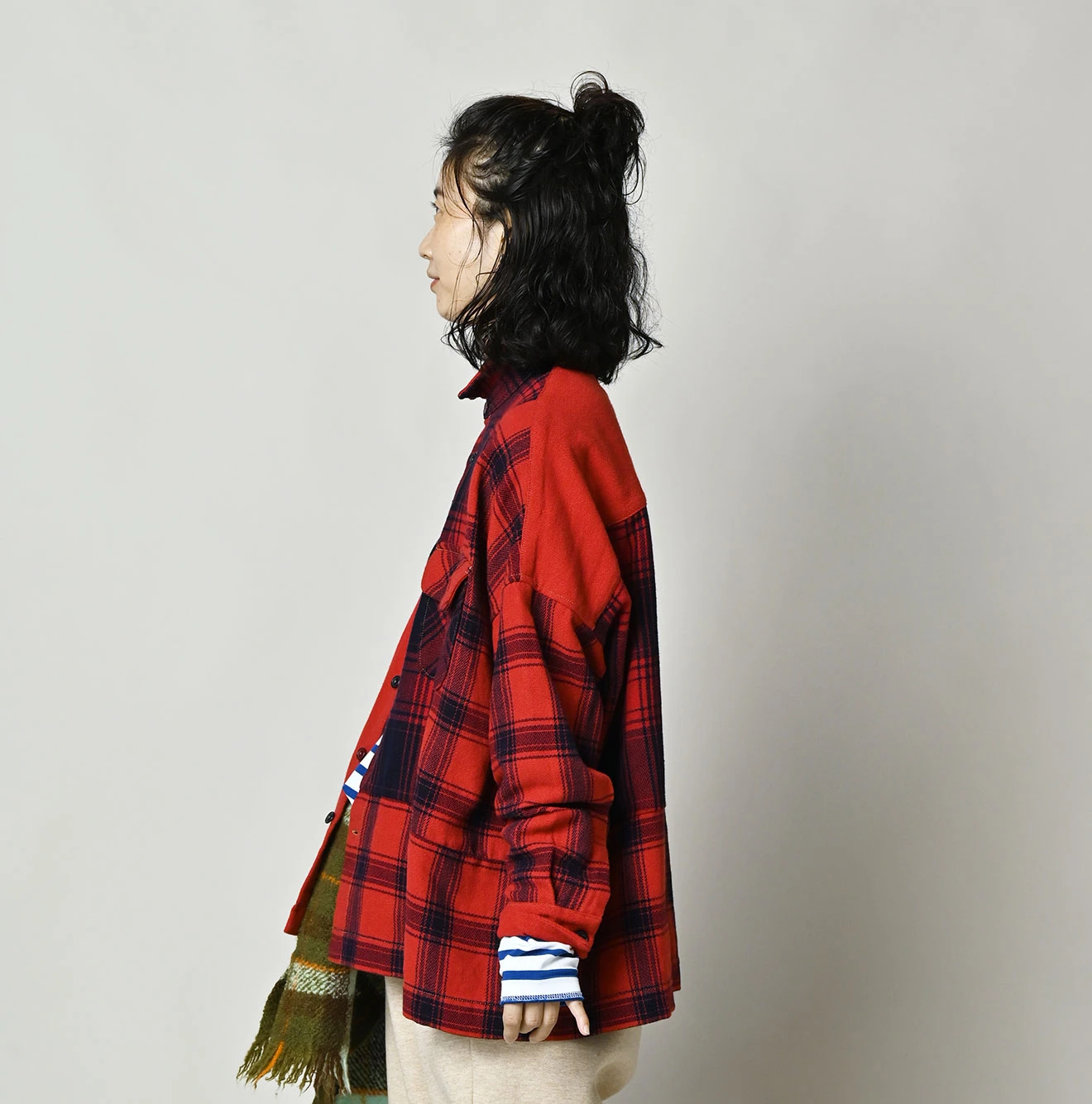 45R(フォーティファイブアール) |インドネルの908バッファロー馬シャツ