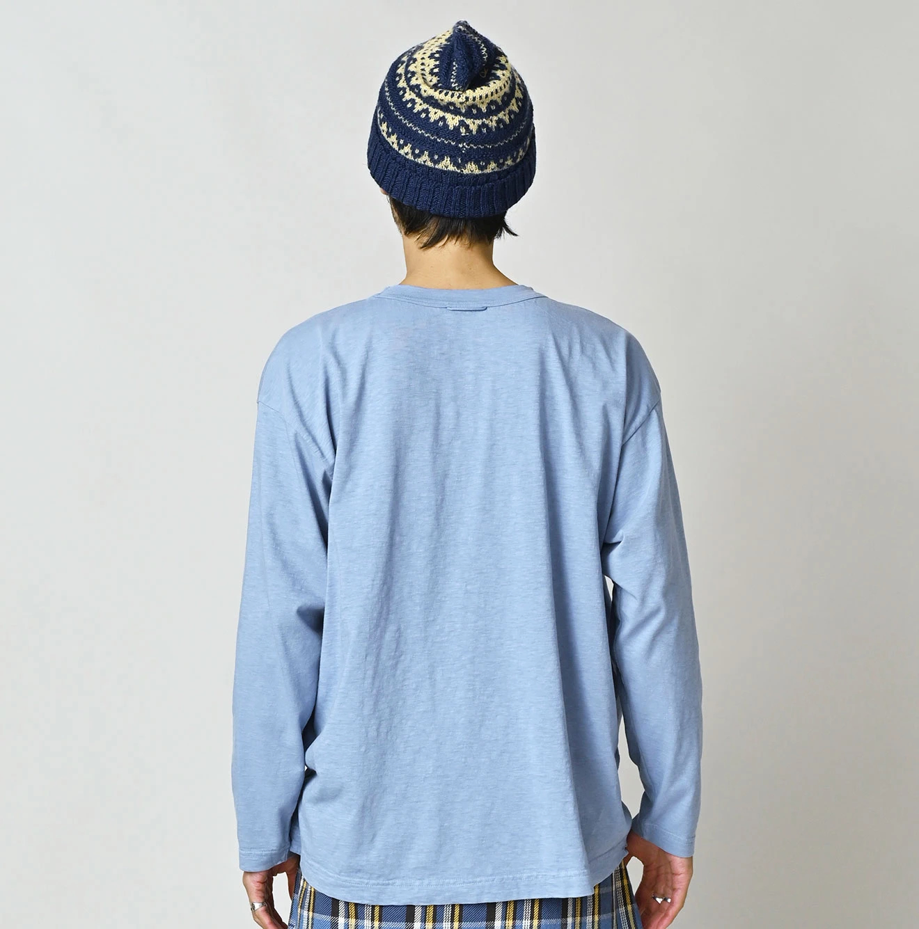 45R(フォーティファイブアール) |ロゴプリントの908長袖海比古Tシャツ
