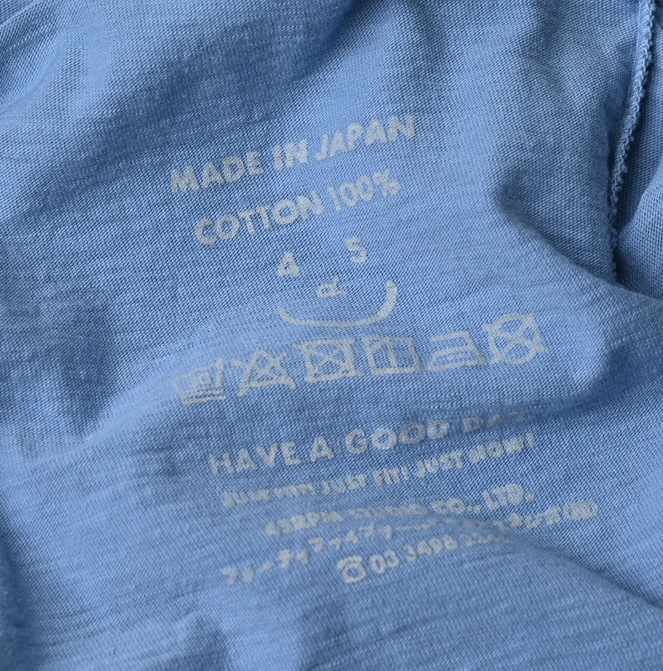 45R(フォーティファイブアール) |ロゴプリントの908長袖海比古Tシャツ