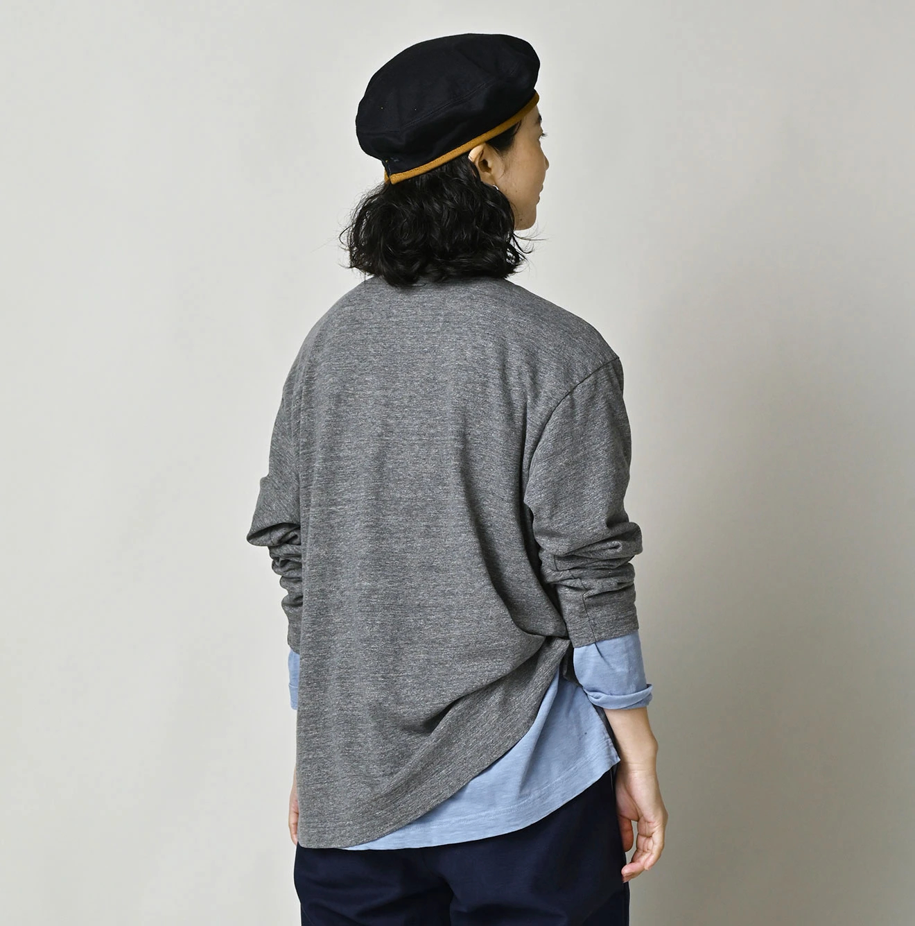 45R(フォーティファイブアール) |ロゴプリントの908長袖海比古Tシャツ（トップ）