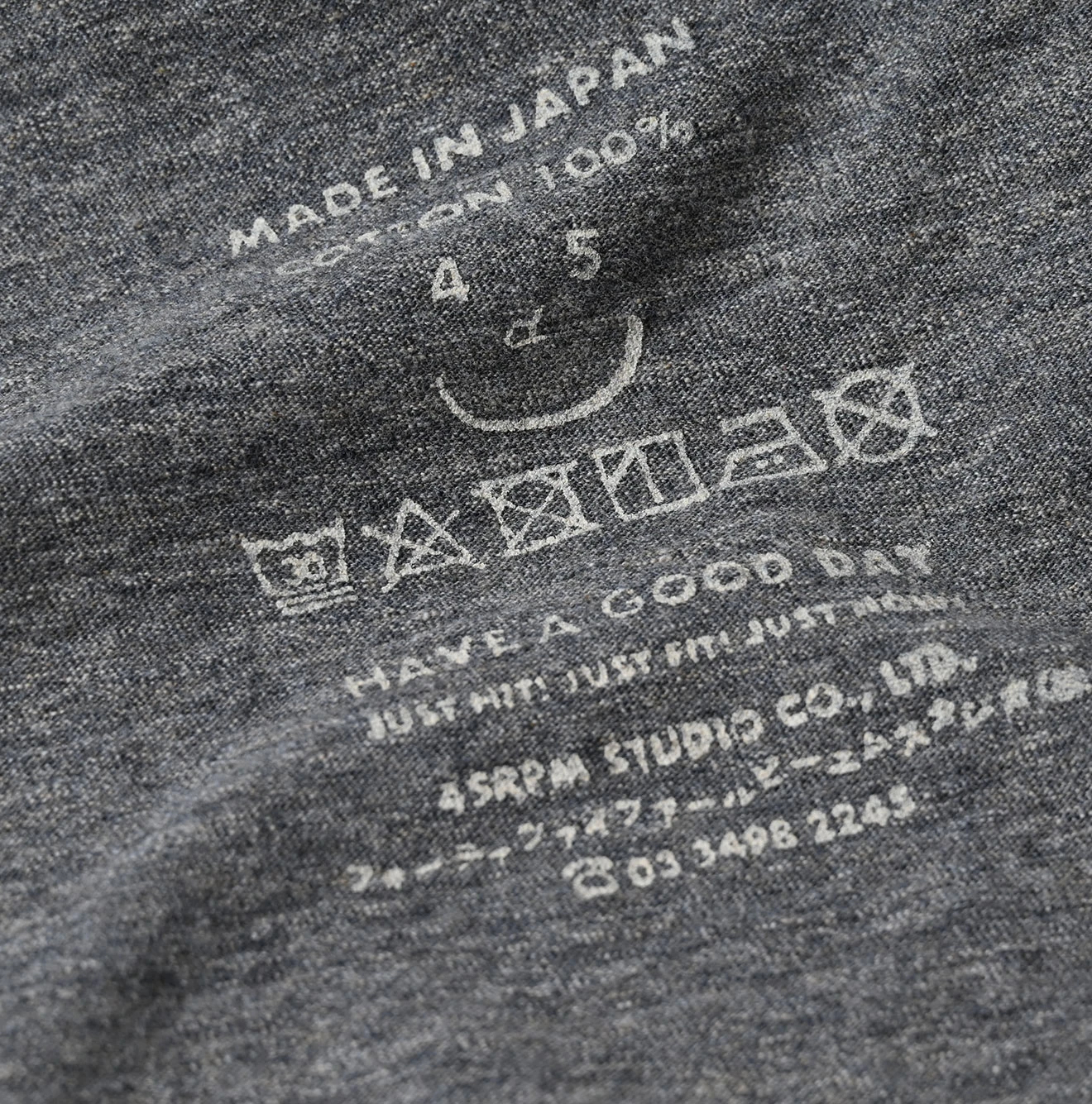 45R(フォーティファイブアール) |ロゴプリントの908長袖海比古Tシャツ（トップ）