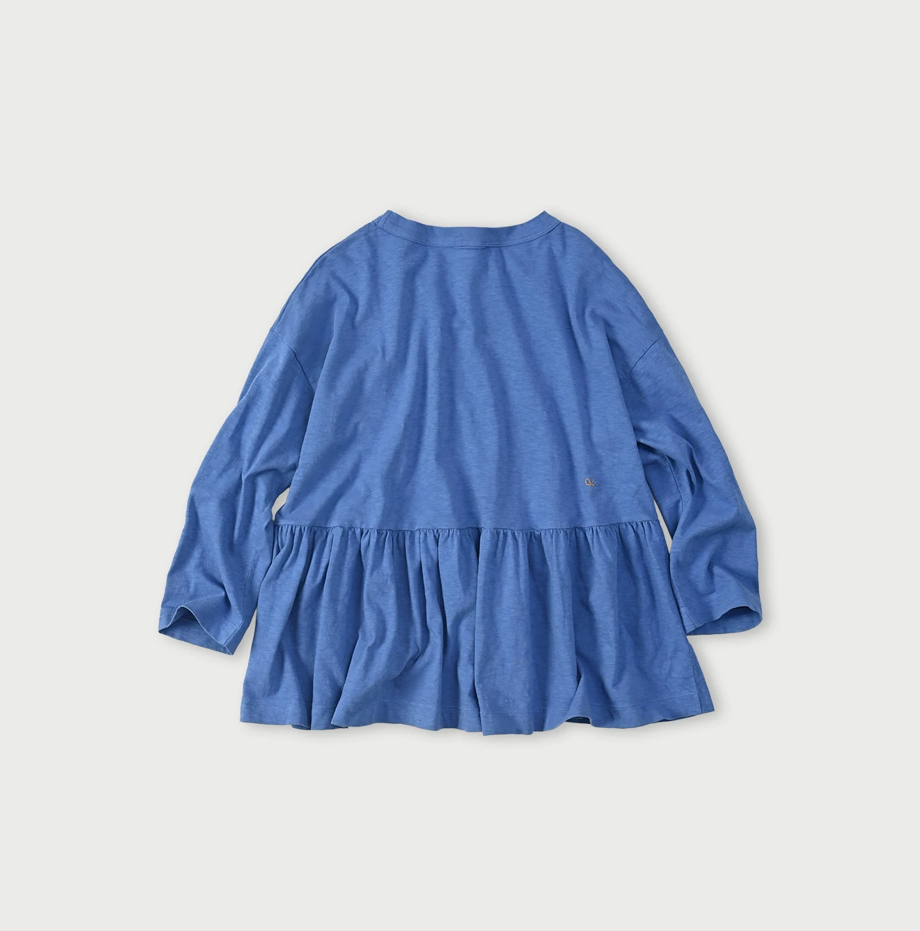 45R(フォーティファイブアール) |In the rawプリントのギャザーM比女Tシャツ