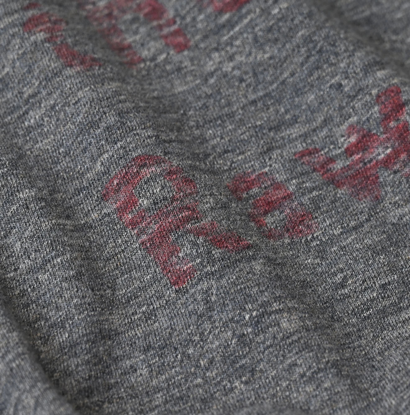 45R(フォーティファイブアール) |In the rawプリントのギャザーM比女Tシャツ（トップ）