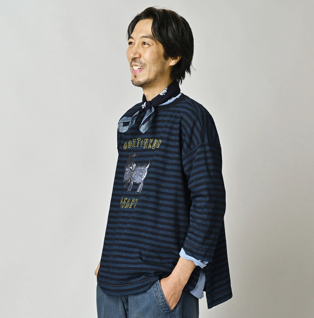 45R（フォーティファイブアール）| ボーダーベタッチゴートンくん