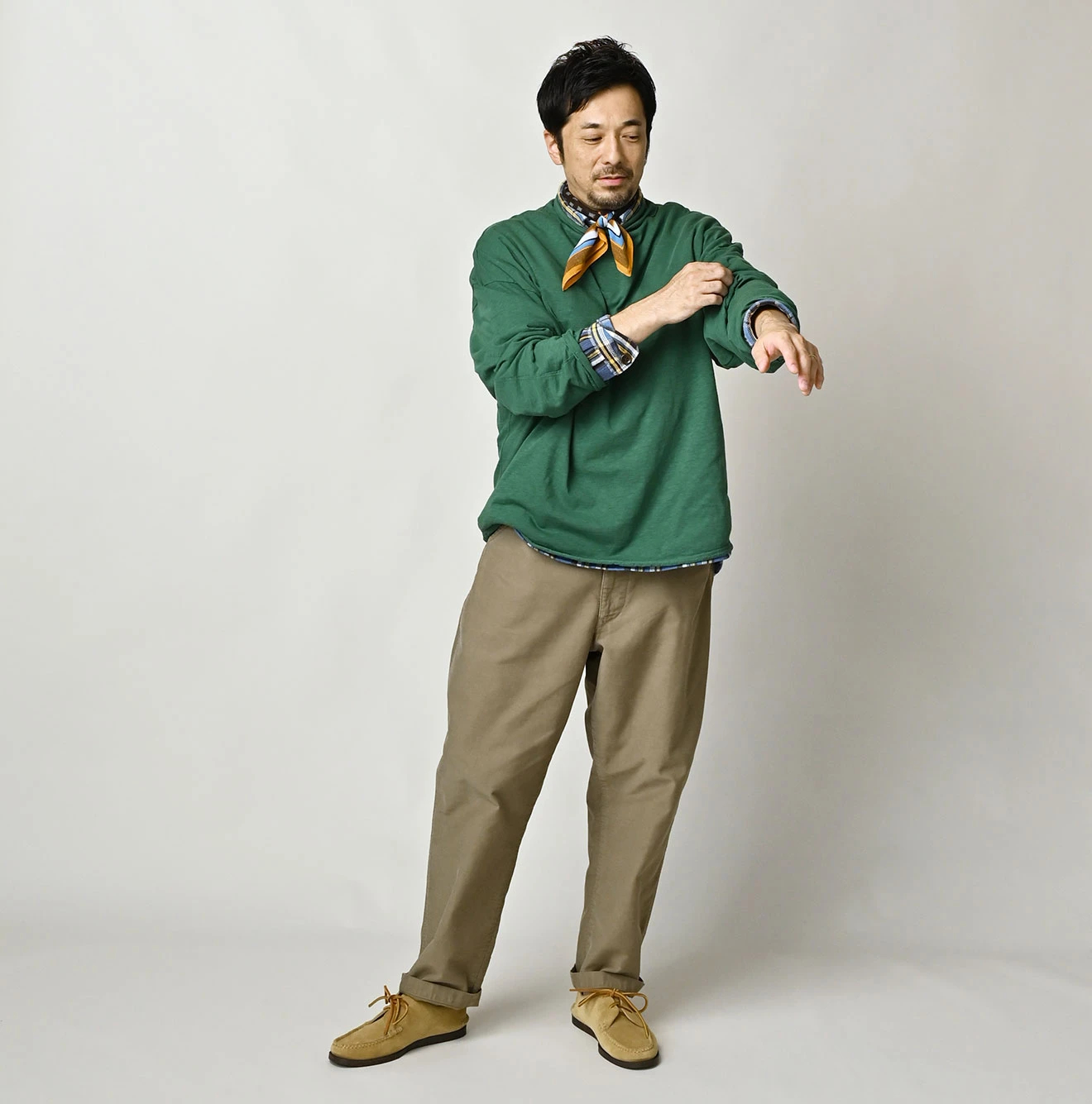 45R(フォーティファイブアール) |天竺の908山比古Tシャツ