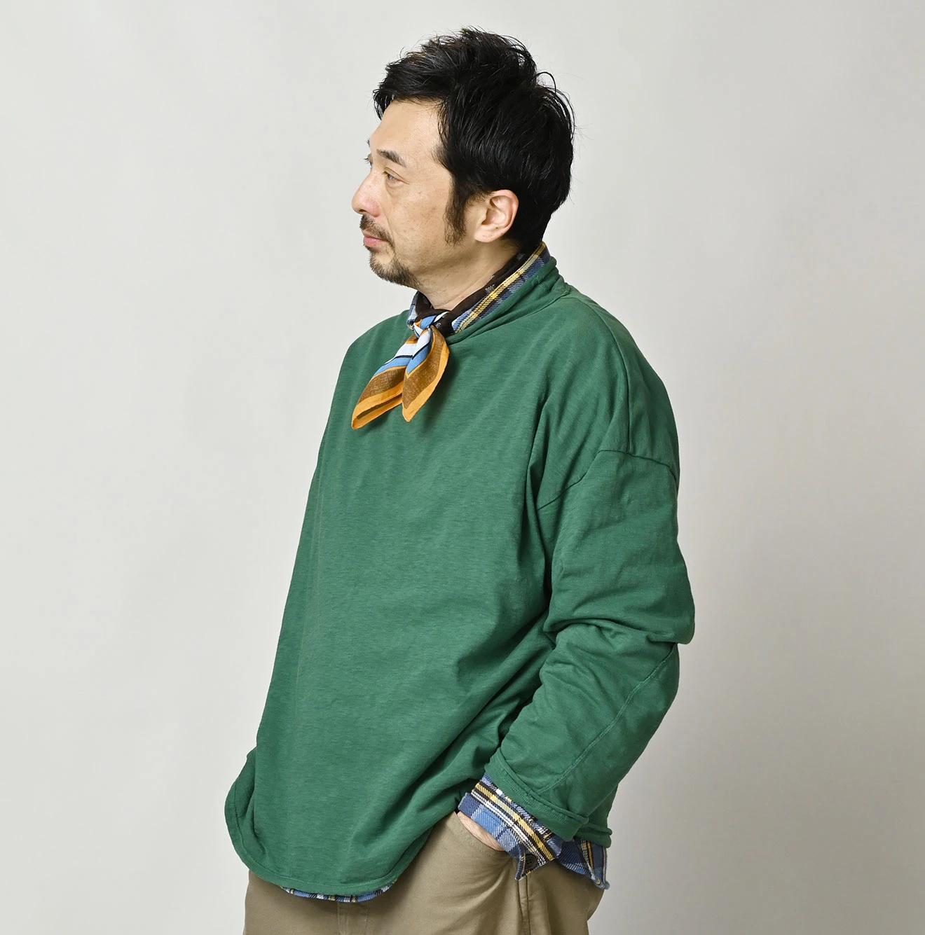 45R(フォーティファイブアール) |天竺の908山比古Tシャツ