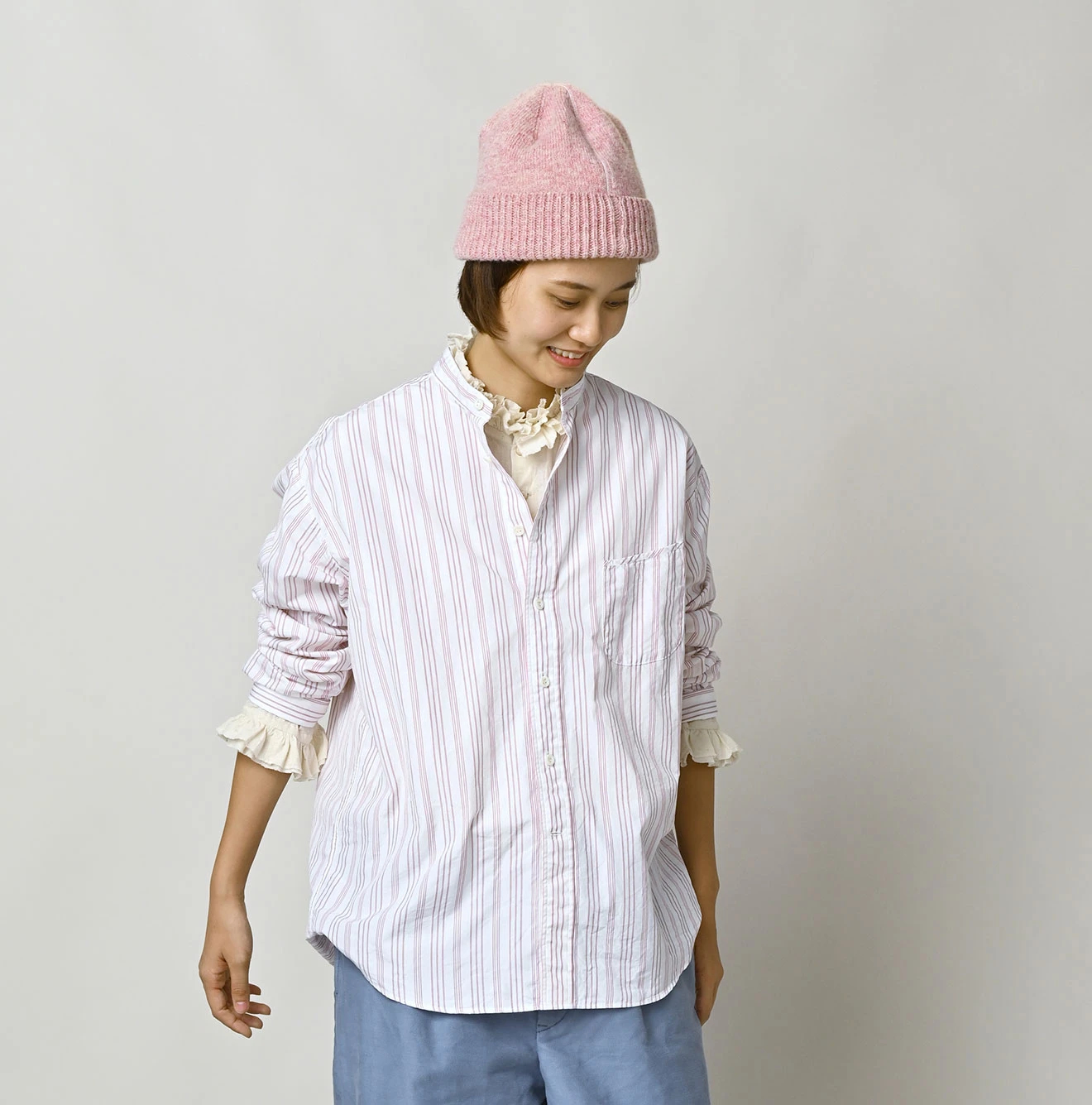 45R(フォーティファイブアール) |三子の908スタンドシャツ