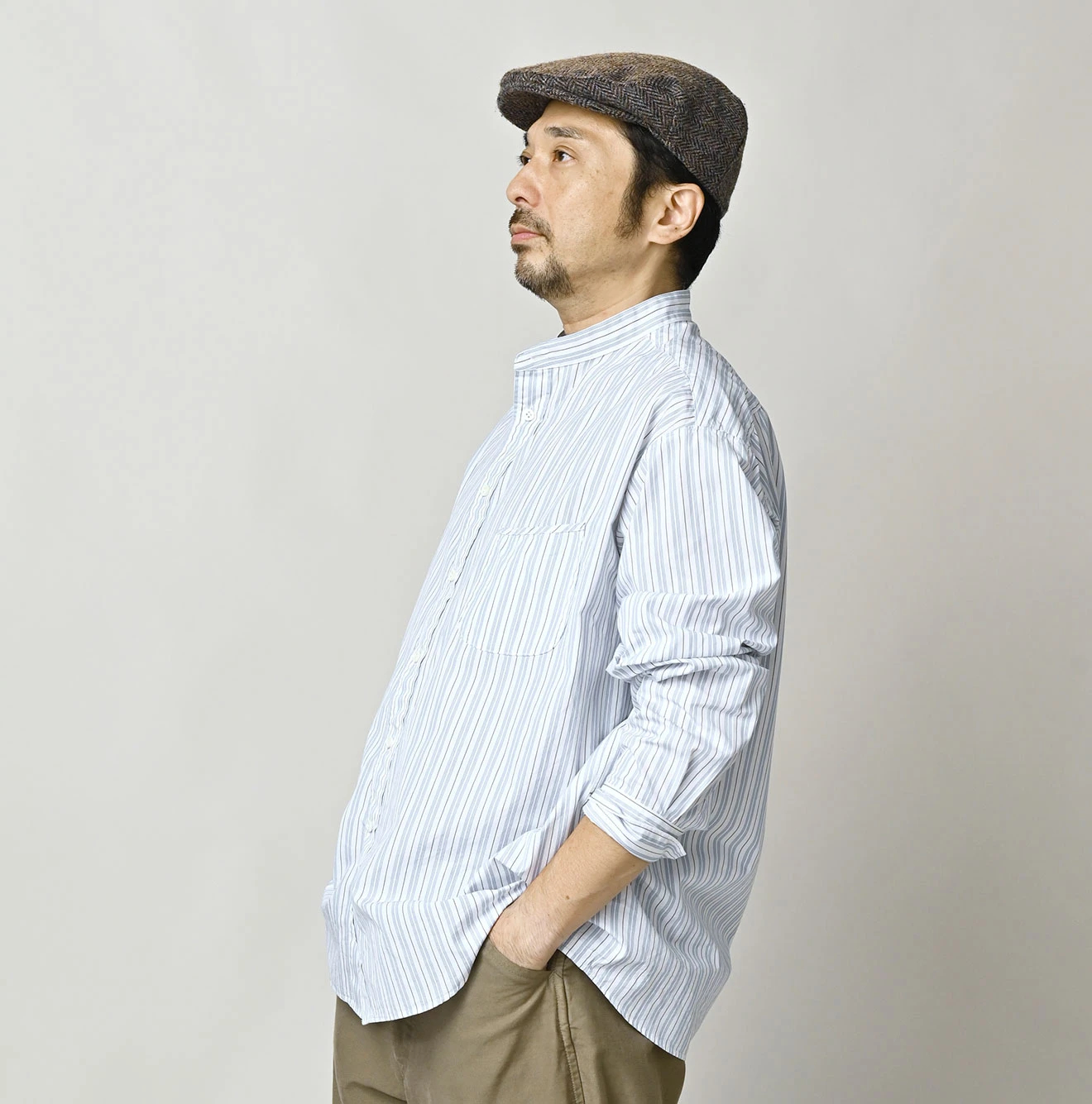 45R(フォーティファイブアール) |三子の908スタンドシャツ